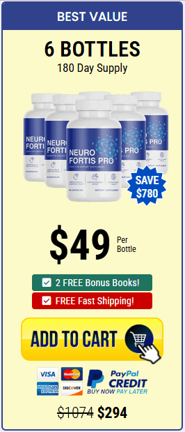 Buy Neuro Fortis Pro 6 Bottle